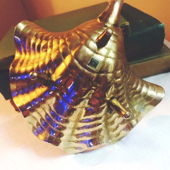 Vintage solid brass peacock/swan shaped trinket dish - Picture 5 of 9